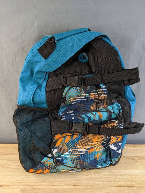 lot 61F image: Brand New Choco Mocha Turquoise Backpack N