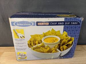 lot 183 image: New Kitchen Selectives Electric Heated Chip & Dip Tray B