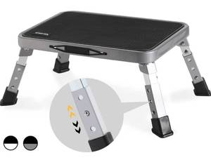 lot 188 image: New 3 Levels Adjustable Folding Step Stool B