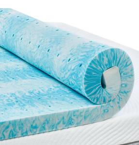 lot 75 image: Brand New PERLECARE 4 Inch Twin XL Memory Foam Mattress Topper Z