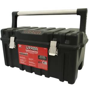 lot 72 image: Brand New URREA Heavy Duty Plastic Tool Box wTray $40 Retail K