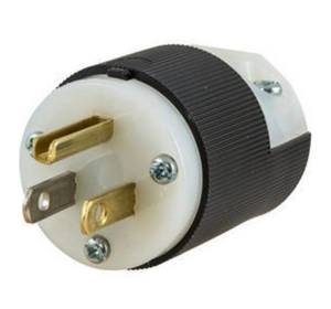 lot 107 image: 9 Brand New Hubbell HBL5266C 2 Pole 3 Wire Grounding 15 Amp Plugs $160.56 Total K