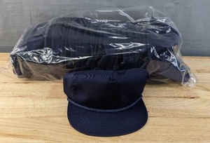 lot 130B image: 24 Brand New Yupoong Slide Back Navy Hats OSFM A