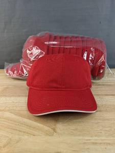 lot 36H image: 60 Brand New Advantage Series Ltd. Red Hats OSFM A