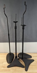 lot 250 image: 4 Adjustable Speaker Stands in Black K