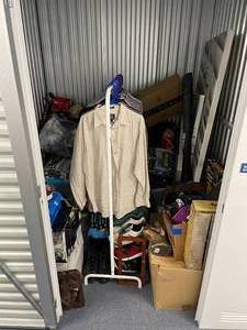 Wonderful 60" x 55" Clean Storage Unit with All Contents *L