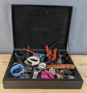 lot 43B image: Collection of Watches in Lexus Courtside Box Q
