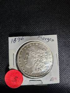 lot 3 image: 1896 Morgan AU
