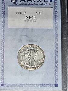 lot 19 image: 1941 P Working Liberty XF40