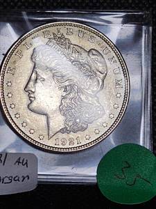 lot 35 image: 1921 AU Morgan