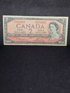 lot 104 image: 1954 $2 Canadian