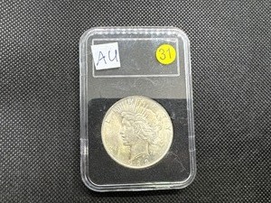lot 31 image: 1923 Peace Silver Dollar AU