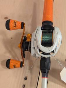 lot 58 image: Lews Xfinity Speed Stick 610 Rod with Lews Xfinity XFISH 751 Spool Reel