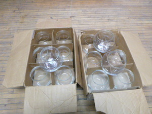 27 Hoosier Glass Rose Bowls