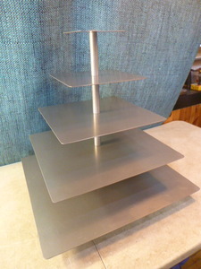 Boss 5-Tier Metal Food Display Stand