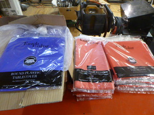 56 Plastic Tablecovers