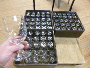 75 Glass Goblets