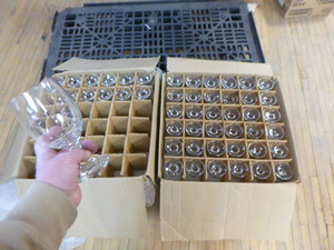 48 Glass Goblets