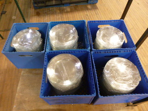 259 Glass Dinner Plates