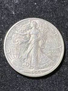 1944-D US WALKING LIBERTY HALF DOLLAR