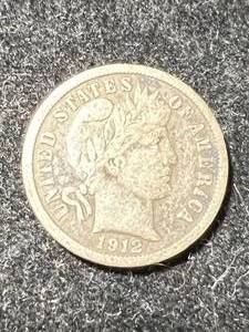 1912-D US BARBER DIME