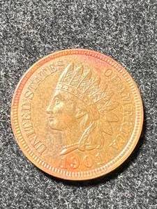 1901 US INDIAN HEAD CENT UNC