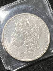 1904 US MORGAN SILVER DOLLAR