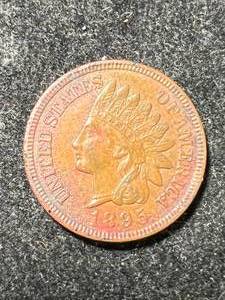 1895 US INDIAN HEAD CENT XF DETAILS