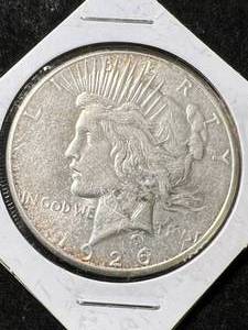 1926-S US PEACE SILVER DOLLAR