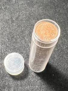 ROLL OF 50 US INDIAN HEAD CENTS