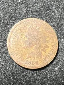 1866 US INDIAN HEAD CENT