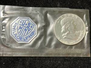 ORIGINAL MINT SET 1963 US FRANKLIN HALF DOLLAR