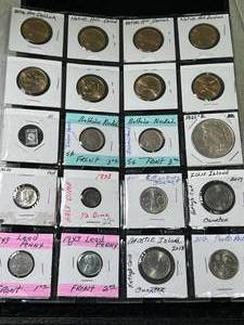 PAGE OF 20 MISC. COINS
