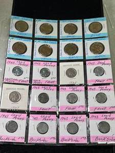 PAGE OF 20 MISC. COINS