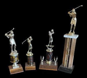 lot 77 image: Four Vintage Trophies