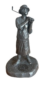 lot 85 image: Birdie Golf Motif Sculpture by Michael Garman