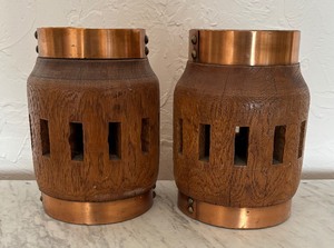 lot 136 image: Vintage Wagon Wheel Hubs