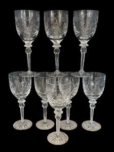 lot 148 image: Vintage Miller Rogaska Stemware