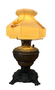lot 44 image: Vintage The B & H Lamp  Bradley & Hubbard Table Lamp