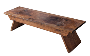 lot 150A image: Antique Primitive Wood Bench