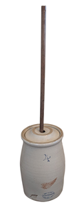lot 38 image: Red Wing Stoneware 4 Gallon Butter Churn