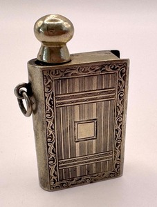 lot 36R image: Antique ALPACCA, Germany Permanent Match Pull and Strike
