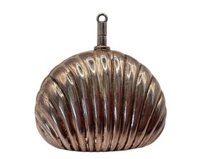 lot 21R image: Vintage Sterling Silver Pendant Perfume Bottle  Vintage Sterling Silver Snuff Bottle