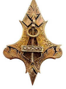 lot 14R image: Antique Victorian 14k Gold Pendant