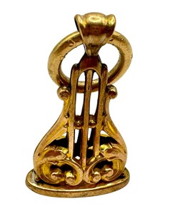 lot 56R image: Antique Gold Filled Fob
