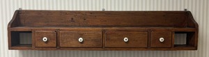 lot 9A image: Vintage Shelf