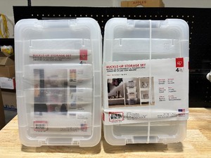 2 Buckle up Storage Sets 12.9 Quart
