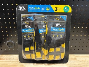 HydraHyde Leather Work Gloves Size XL