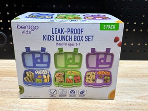 3 Pack Bentgo Kids Lunch Box Set