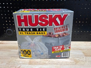 Husky True Tie XL Trash bags
